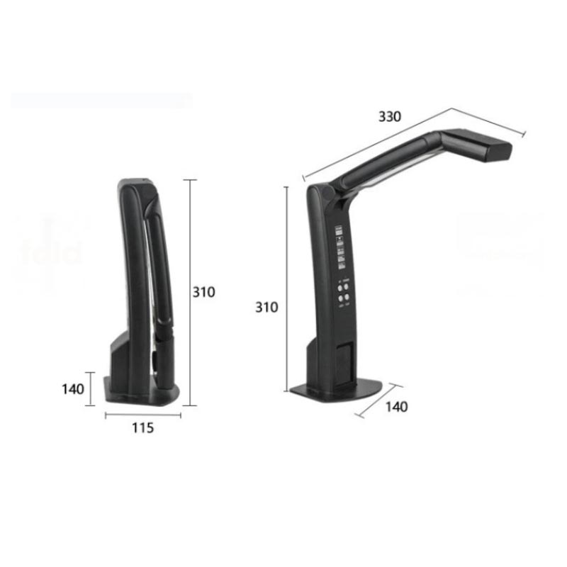 Document Scanner Portable - Kamera Dokumen Portabel Lipat, Penyaji Visual