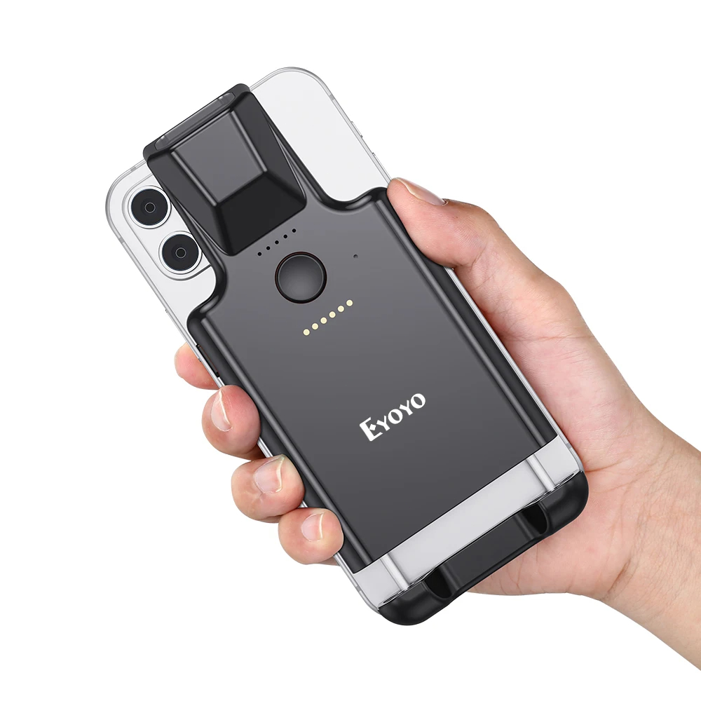 Document Scanner Portable - Eyoyo EY-017 2D klip belakang pemindai