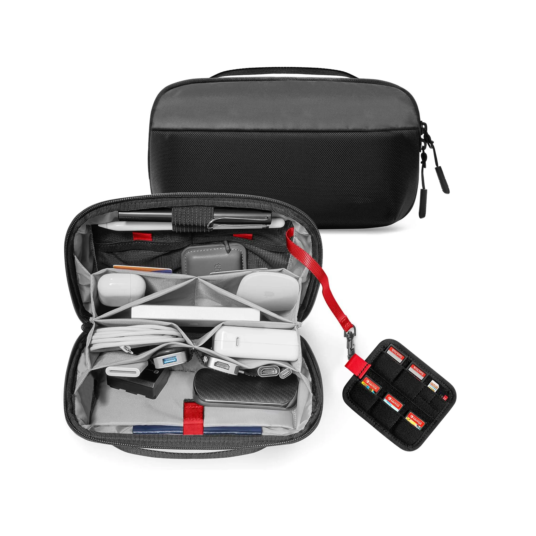 Tech Accessories For Travel - Kantong Organizer Perlengkapan Teknologi Perjalanan, Tahan
