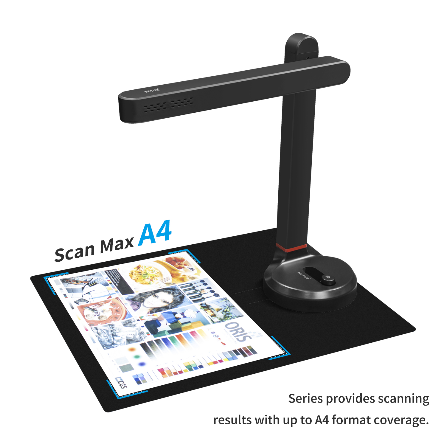 Document Scanner Portable - NETUM pemindai buku T101 Autofocus pemindai
