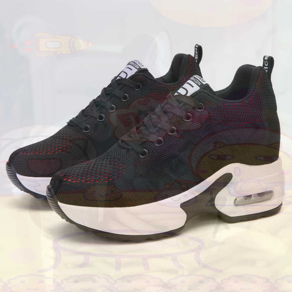 Tech Accessories For Travel - Merah Ukuran 36 Sepatu Wanita Tenis