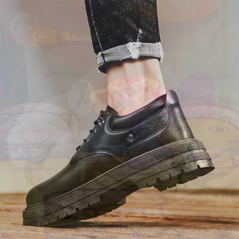 Useful Tech Accessories Gifts For Husband - Sepatu Pria Tenis Pelatih Fashion Kulit