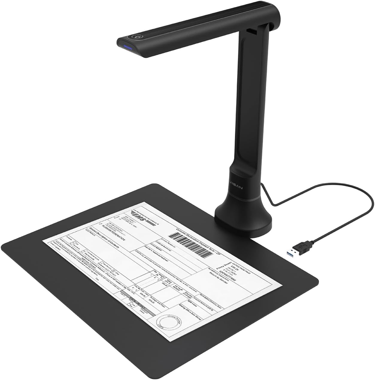 Document Scanner Portable - Kamera Dokumen VIISAN DB8401 16MP untuk