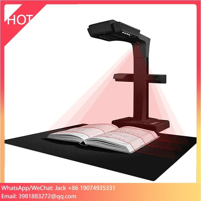 Document Scanner Portable - Pemindai Buku Terlaris Pemindai Dokumen Portabel