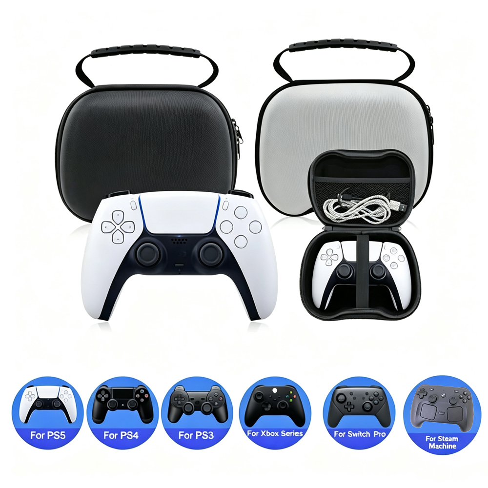 Tech Accessories Case - Tas Jinjing Perjalanan untuk Pengontrol PS5,
