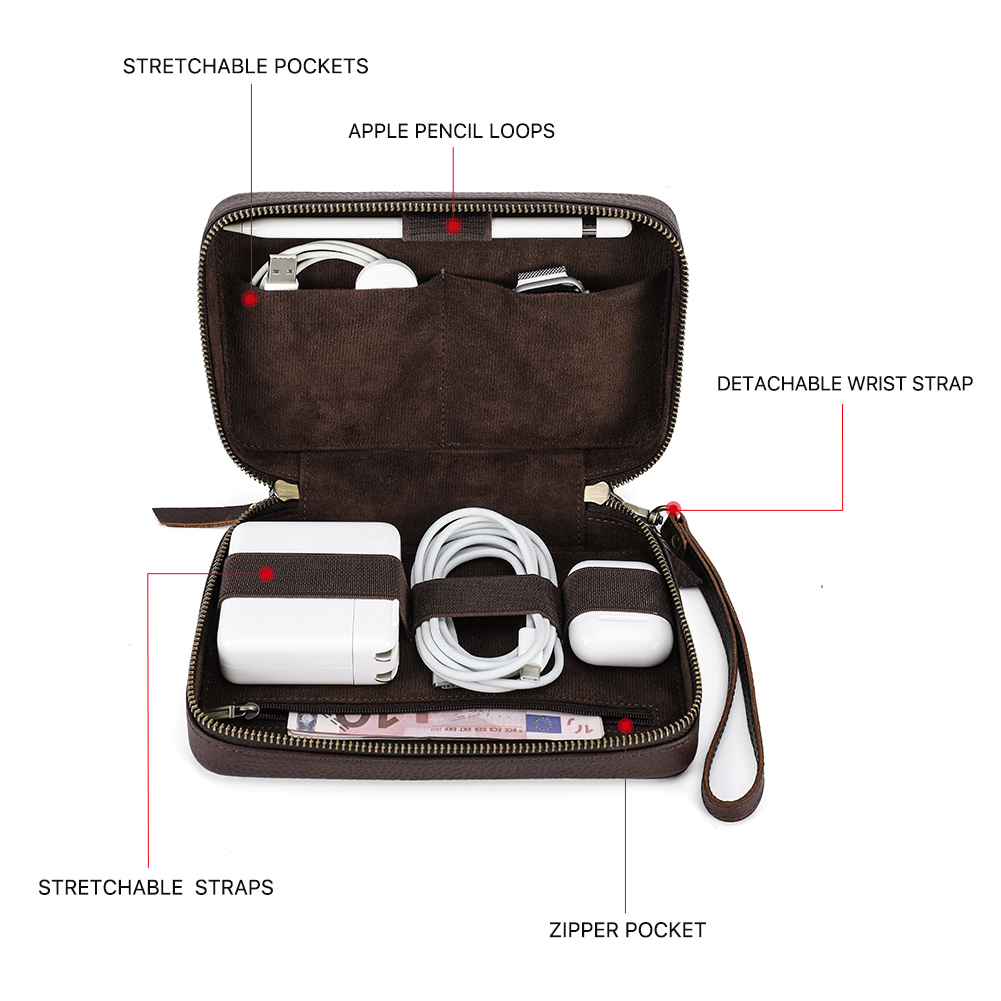 Tas Penyimpanan Kabel Data USB - Tech Accessories Case ulasan dan harga