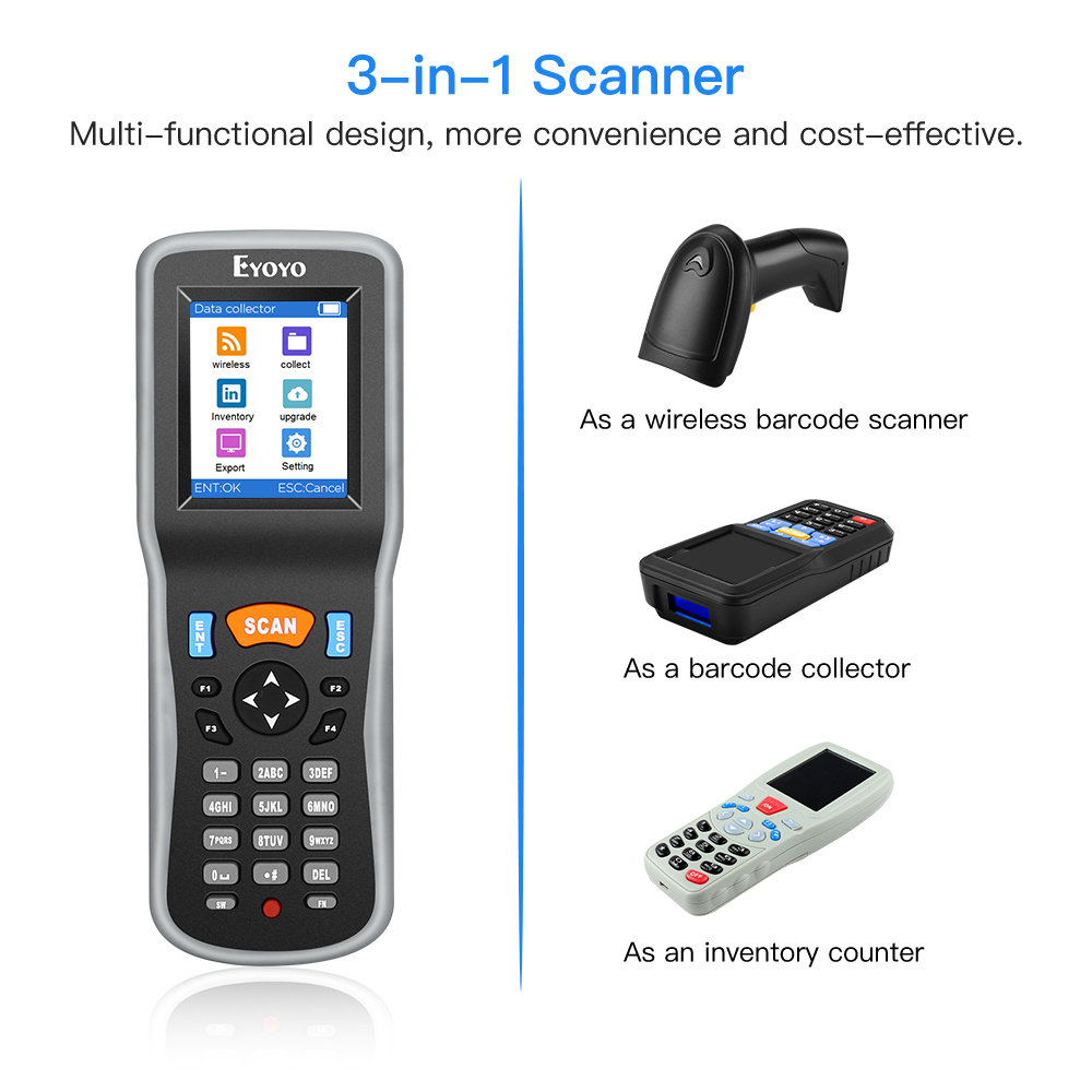 Eyoyo pemindai kode batang nir - Document Scanner Portable ulasan dan harga