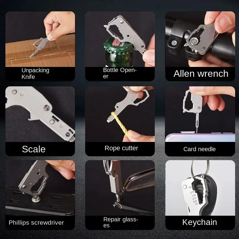 Alat EDC Gantungan Kunci Multi - Tech Accessories Kit ulasan dan harga