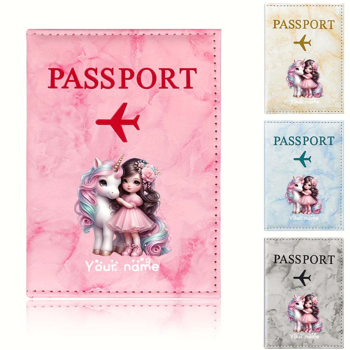 Tempat Paspor PU Pola Unicorn  - Tech Accessories For Travel ulasan dan harga