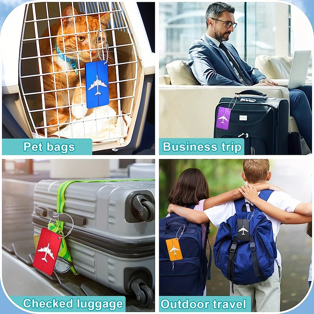 Tag Bagasi Perjalanan Bahan Al - Tech Accessories For Travel ulasan dan harga