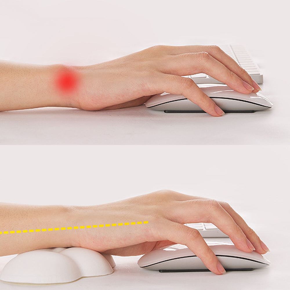 Alas Mouse dengan Sandaran Per - Keyboard Wrist Pad Leather ulasan dan harga
