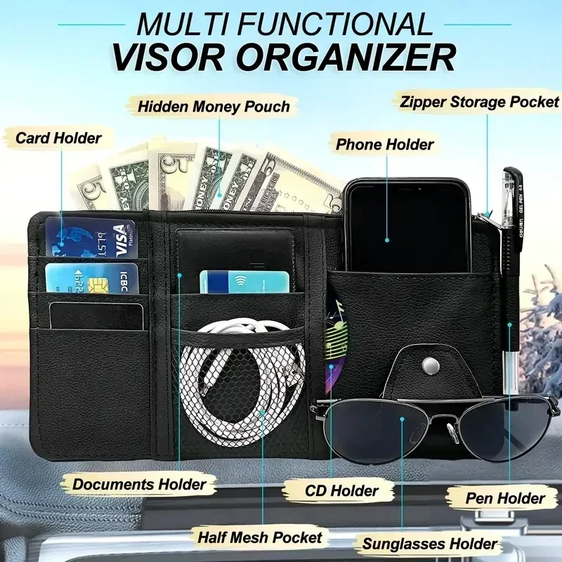 Organizer Pelindung Matahari M - Tech Accessories Bag ulasan dan harga