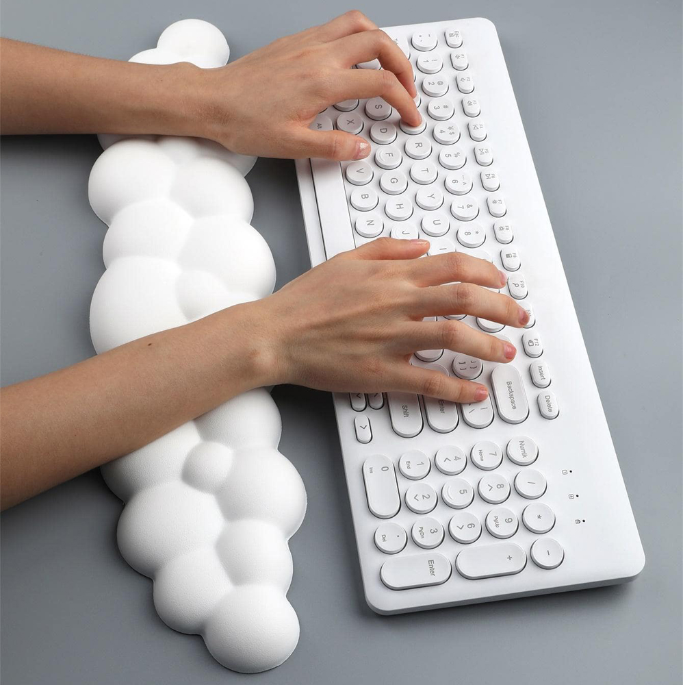Mouse pad dengan sandaran perg - Keyboard Wrist Pad Leather ulasan dan harga