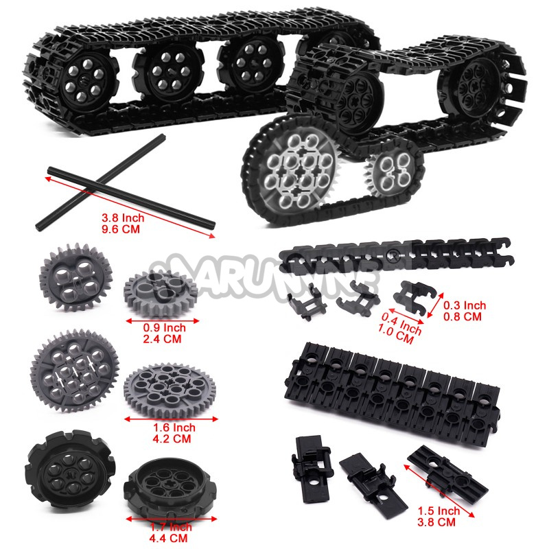 Set lembaran jalur blok bangun - Tech Accessories Kit ulasan dan harga