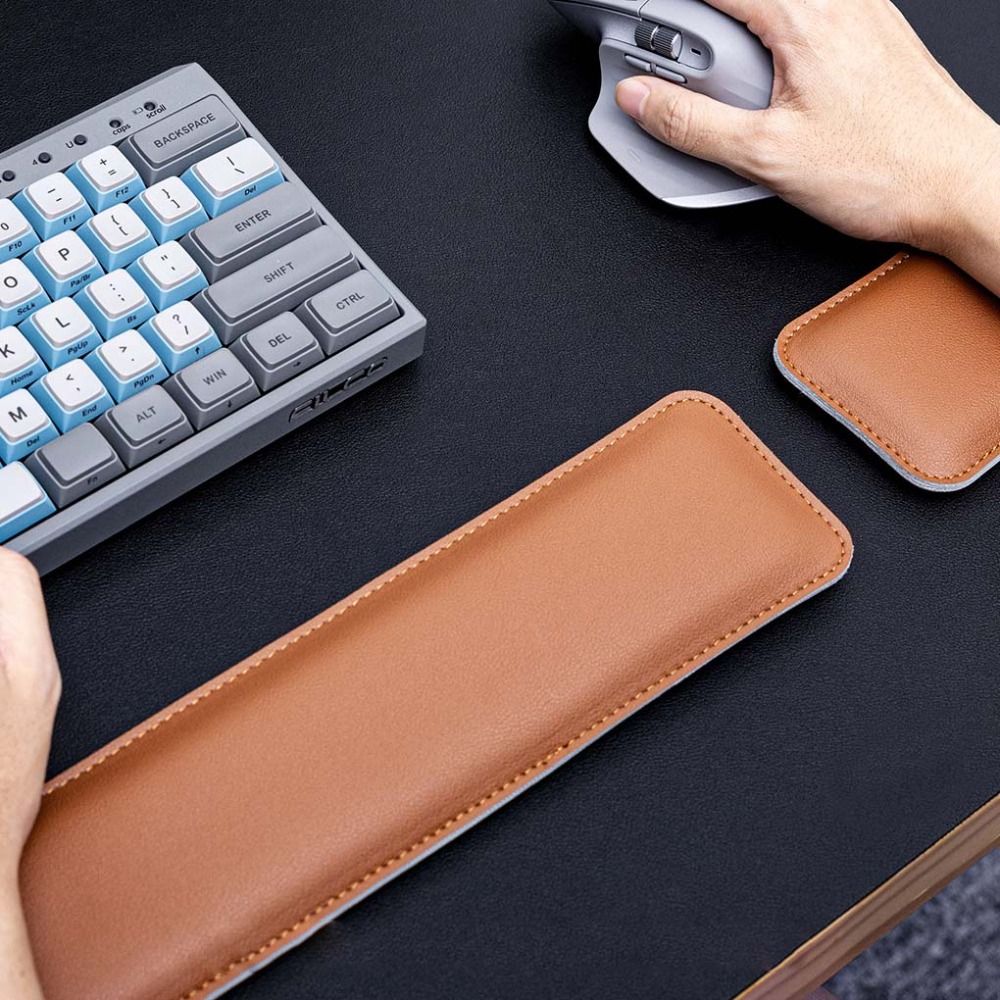 Alas Mouse Kulit Portabel Besa - Keyboard Wrist Pad Leather ulasan dan harga