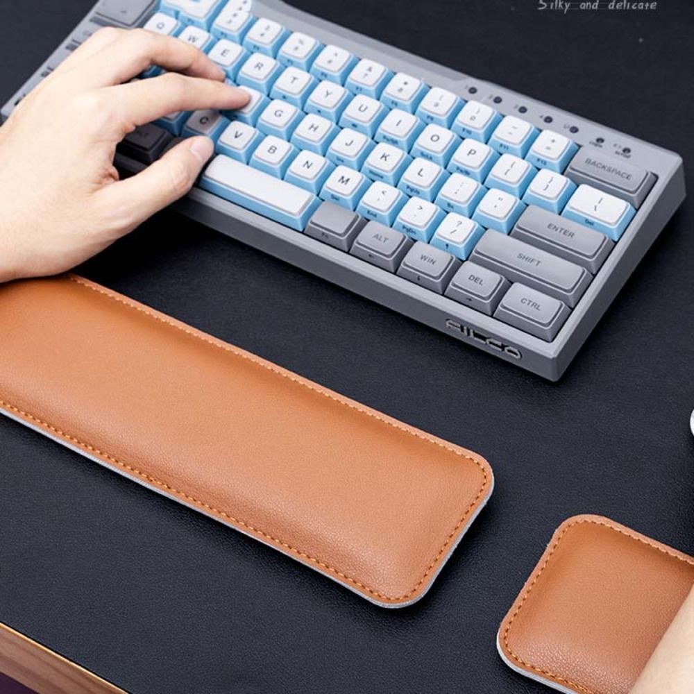 Alas Mouse Kulit Portabel Besa - Keyboard Wrist Pad Leather ulasan dan harga