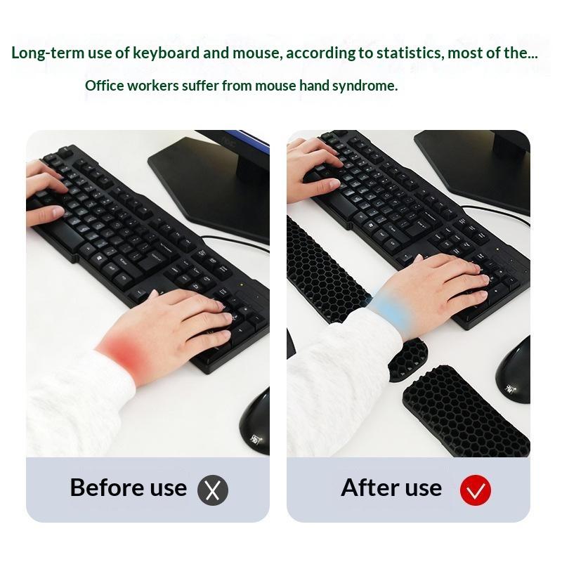 Bantalan Pergelangan Tangan Er - Keyboard Wrist Pad Leather ulasan dan harga