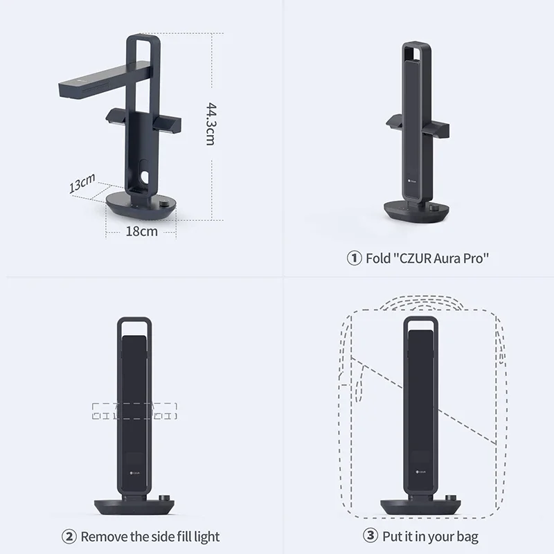 CZUR Shine Ultra Smart Portabl - Document Scanner Portable ulasan dan harga