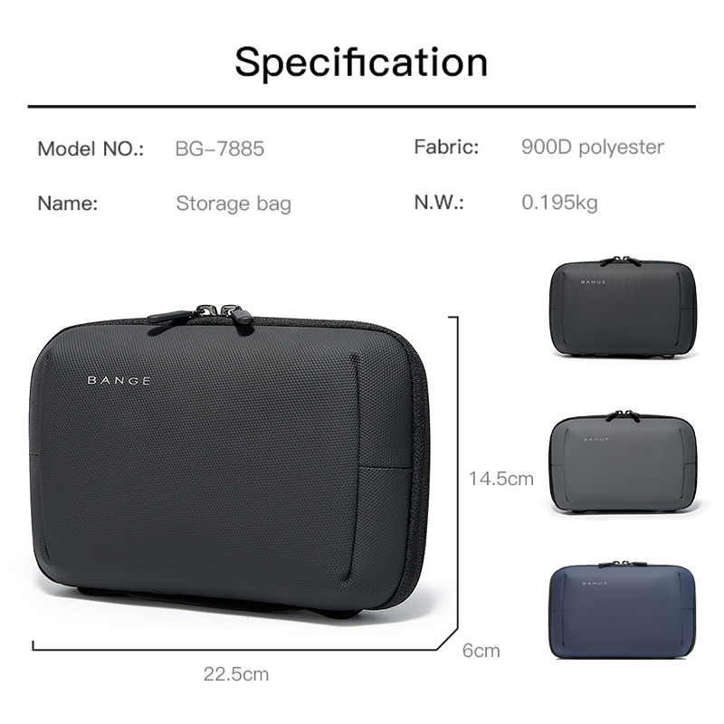 BANGE Tas Penyimpanan Portabel - Tech Accessories Case ulasan dan harga
