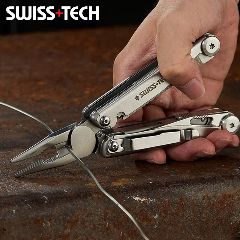 SWISS TECH 18 In 1 Tang Multi  - Tech Accessories Kit ulasan dan harga