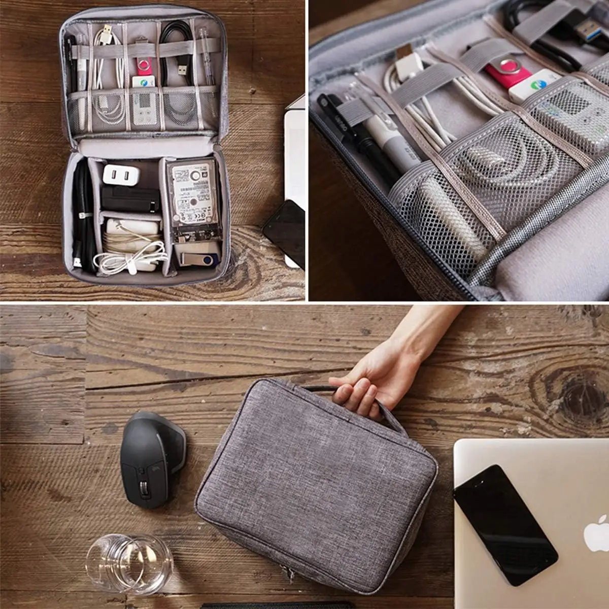Tas Penyimpanan Digital Portab - Tech Accessories Case ulasan dan harga