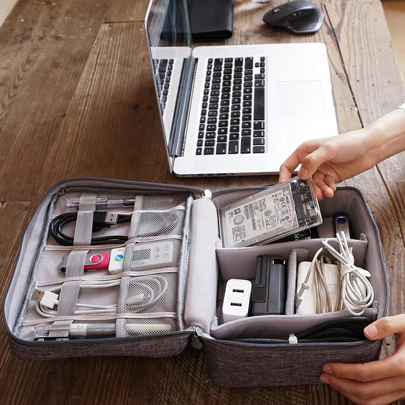 Tas Penyimpanan Kabel Portabel - Tech Accessories Kit ulasan dan harga